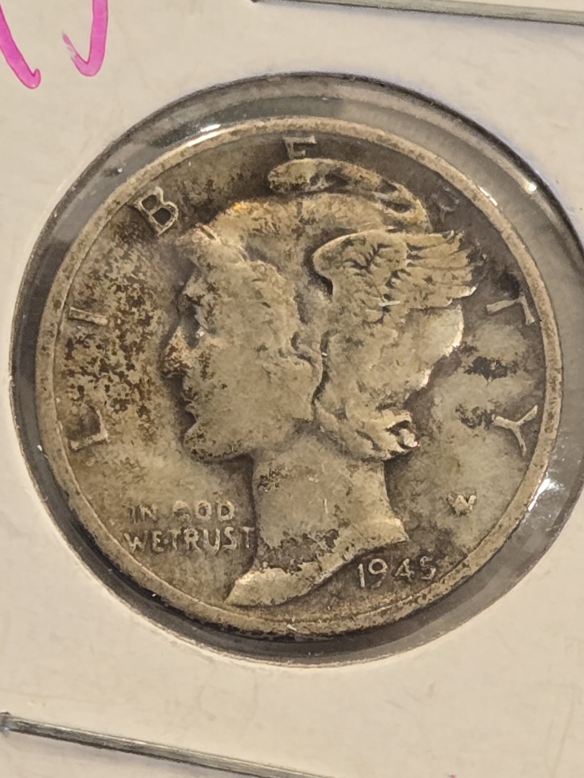 1945 Mercury Dime