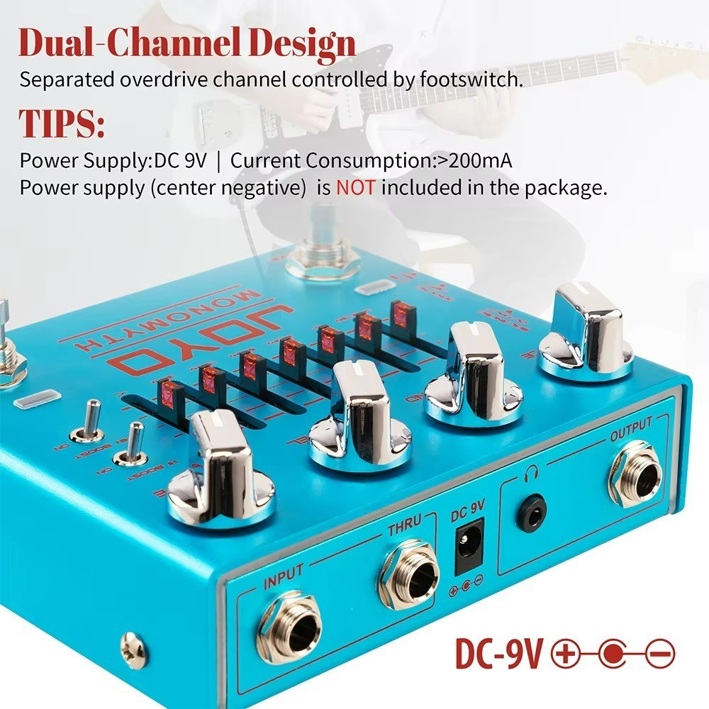 Bass Guitar Pre-Amp Equalizer Effects Pedal