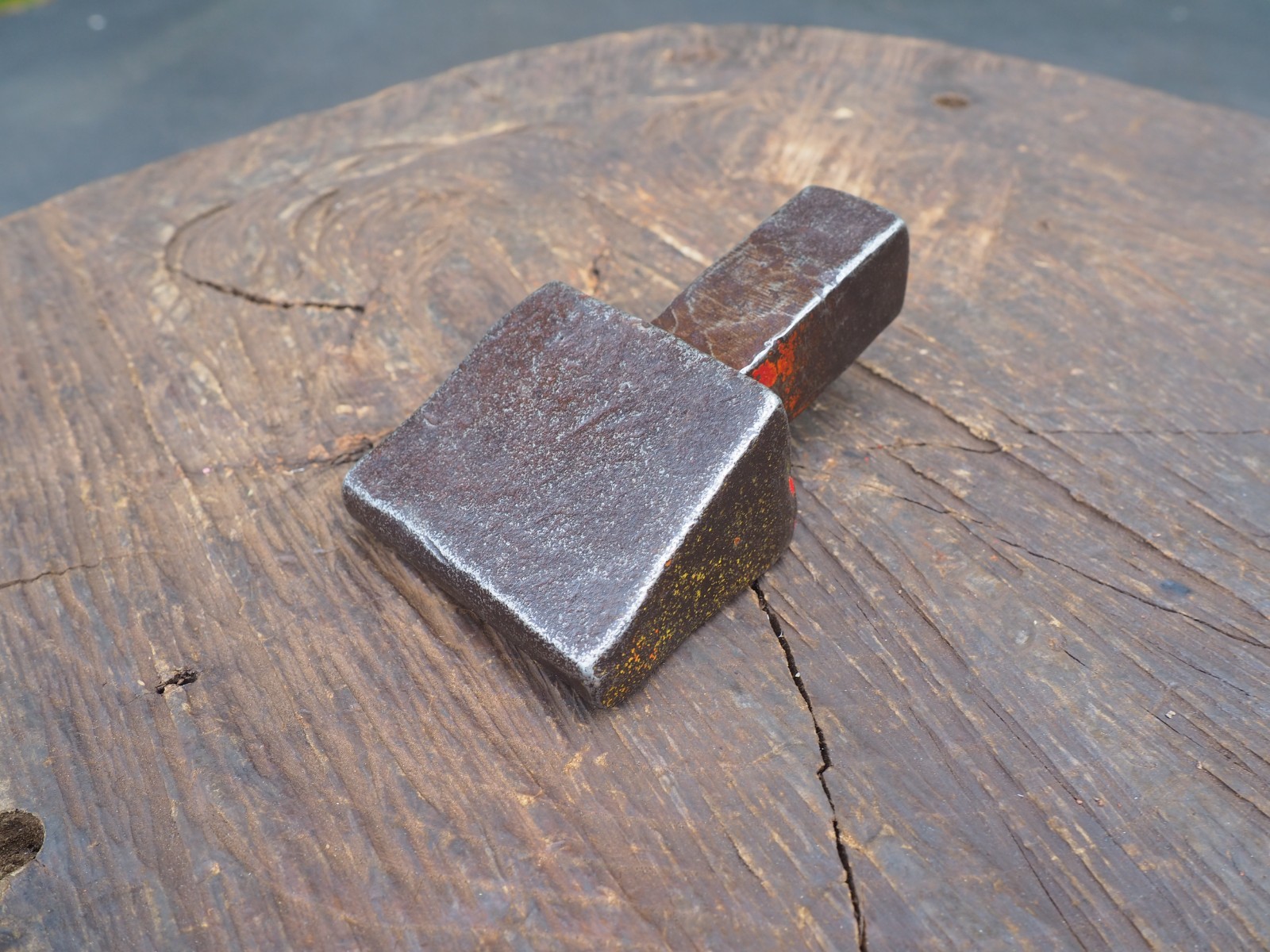 CLEAN 1/2" BOTTOM FULLER 1" HARDY BLACKSMITH ANVIL FORGE BLADESMITH CREASING OLD