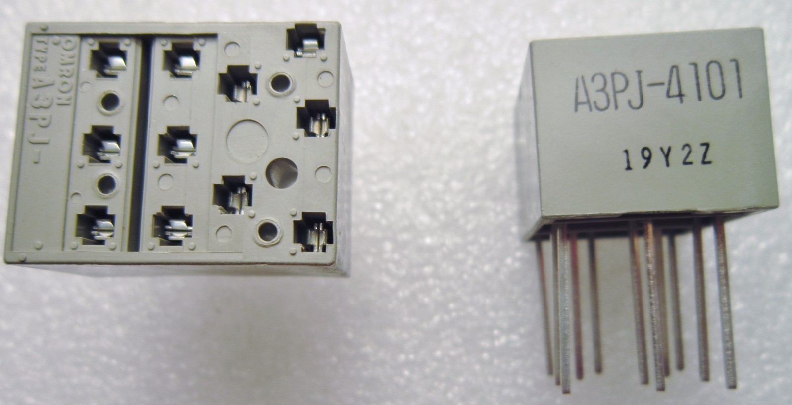 A3PJ-4101 OMRON CONNECTION SOCKET for PUSH BUTTON SWITCH