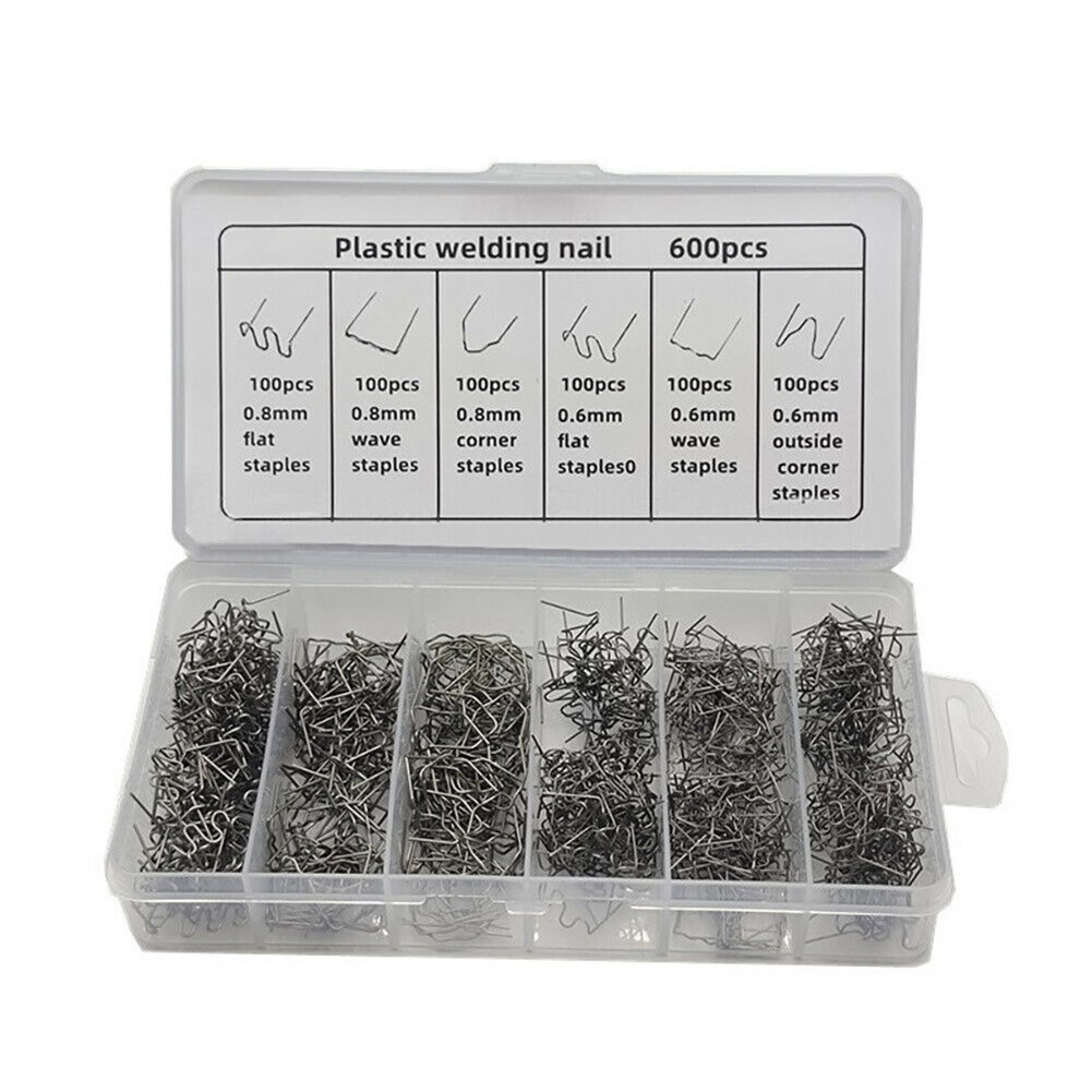 600x/box Plastic Repair Machine Welding Hot Stapler Bumper/Fender Welder Staples