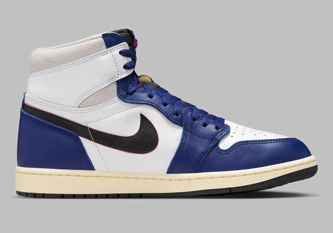 Nike Air Jordan 1 High OG Rare Air Royal Blue Grey White DZ5485-100 Men's