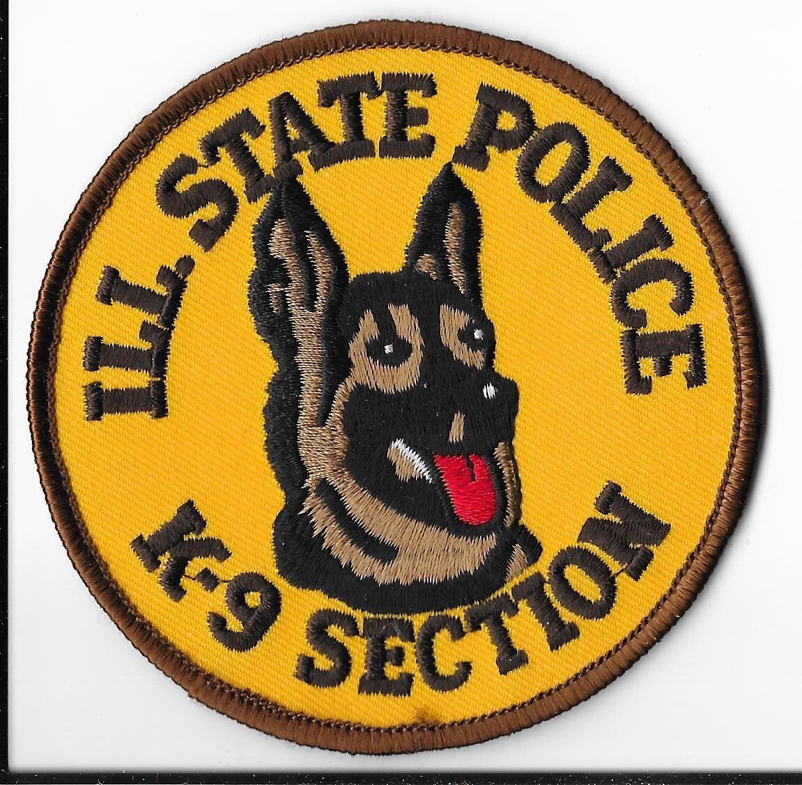 Illinois State Police K9 Section Patch V1