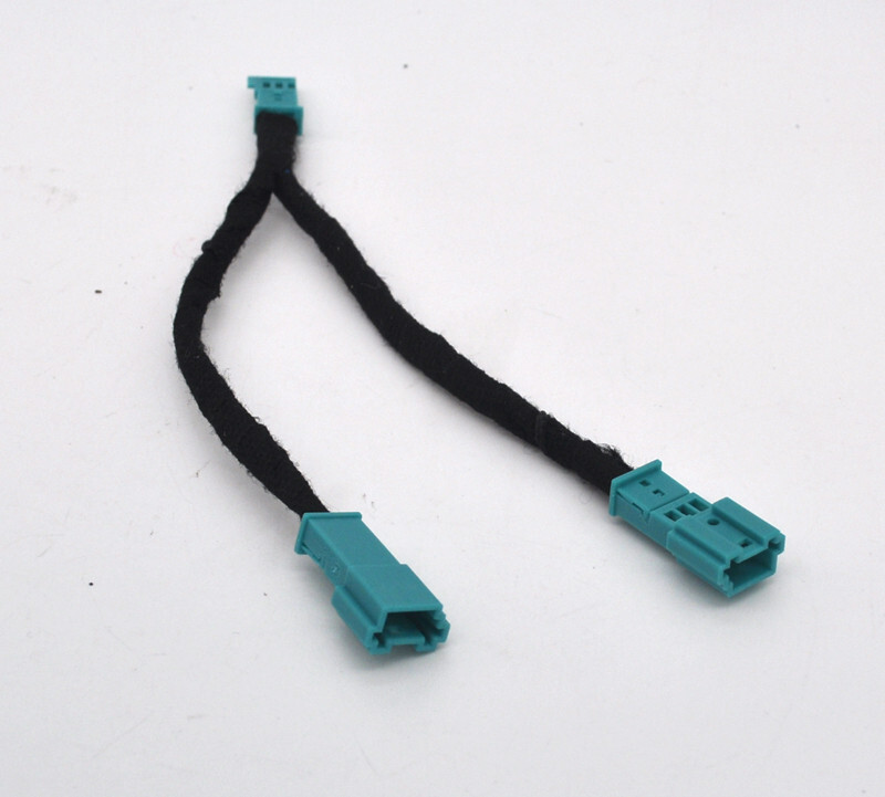 Illuminated LED AC/Radio light Y-adapter splitter cable For BMW F30 F32 M3 M4