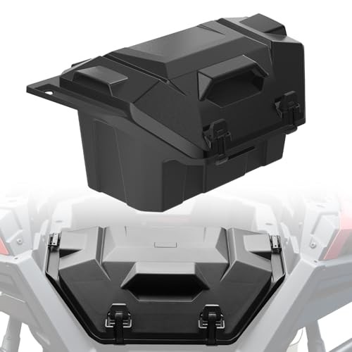 UTV Rear Cargo Storage Box for Polaris RZR PRO XP/XP4, Water Resistant 42QT