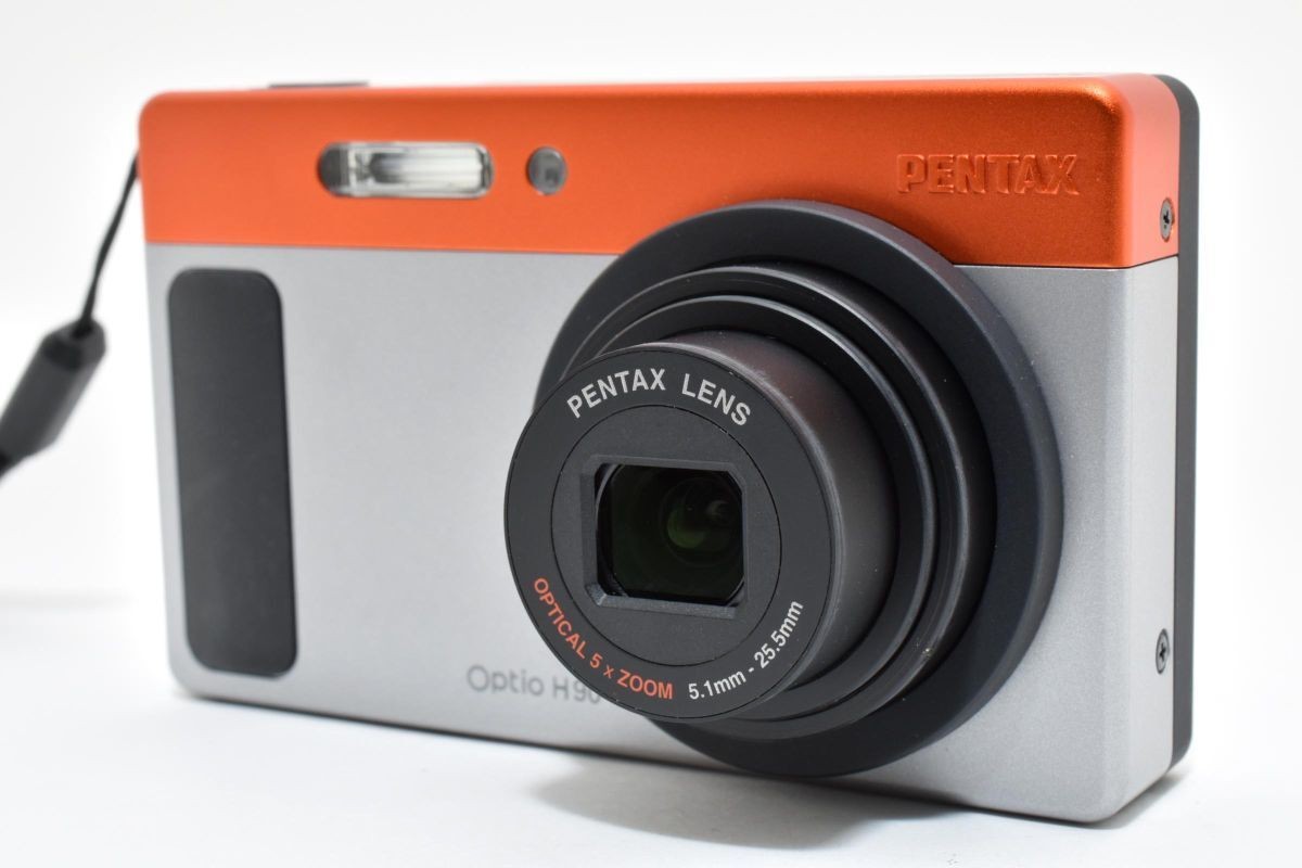 Pentax Optio H90 Orange Silver 455706