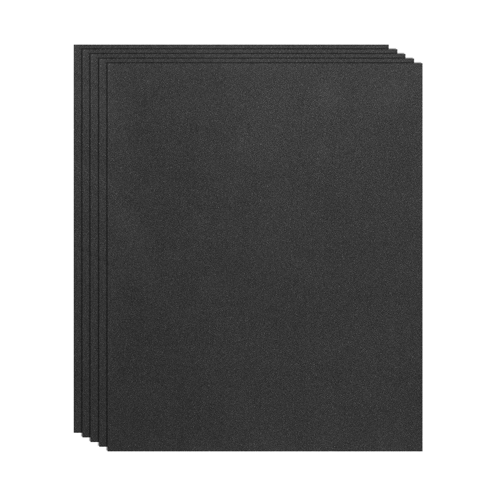 5 Pack 9" x 11" Sandpaper, 120 Grit Sand Paper for Wood Furniture