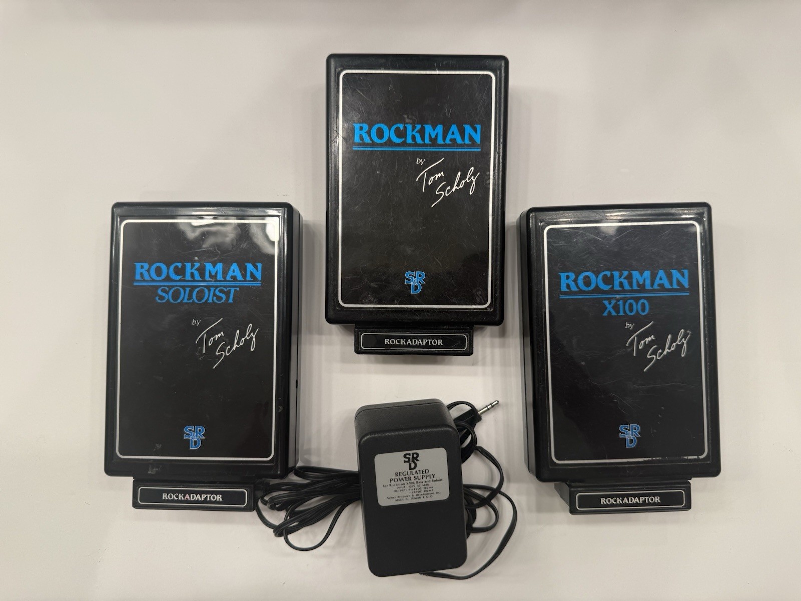 Rockman Model II B Soloist X100 Tom Scholz SR&D Multi Effects Headphone Amp Lot