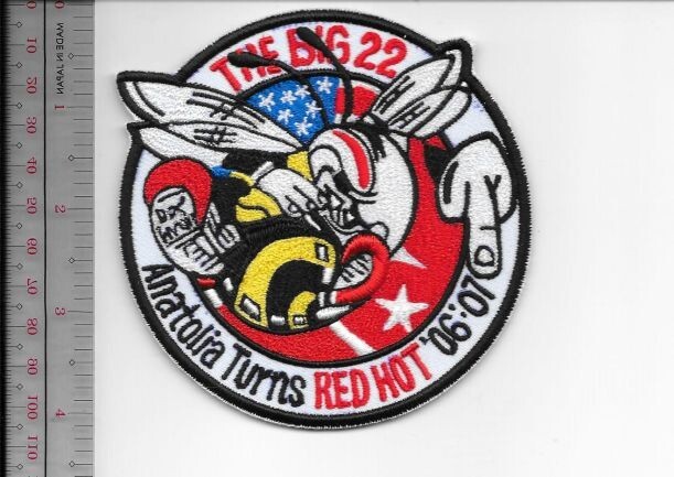 US Air Force USAF Germany 22nd Fighter Squadron Stingers Spangdahlem NO TARIFF