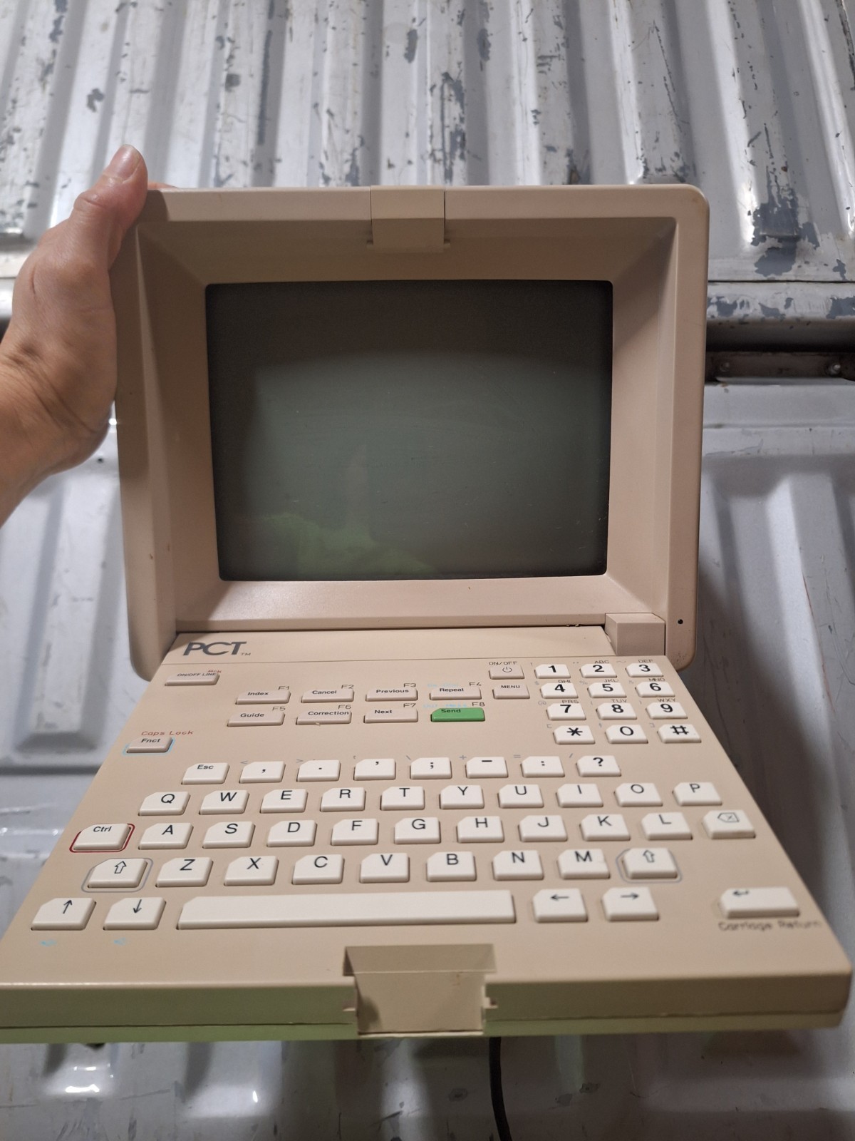 Vintage Alcatel PCT Trident Technologies Retro Computer V0 Gaming Home Computing