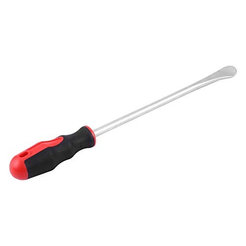 Tire Spoon Tool, Heavy Duty Steel Tire Lever with Non Slip Handle and Rim