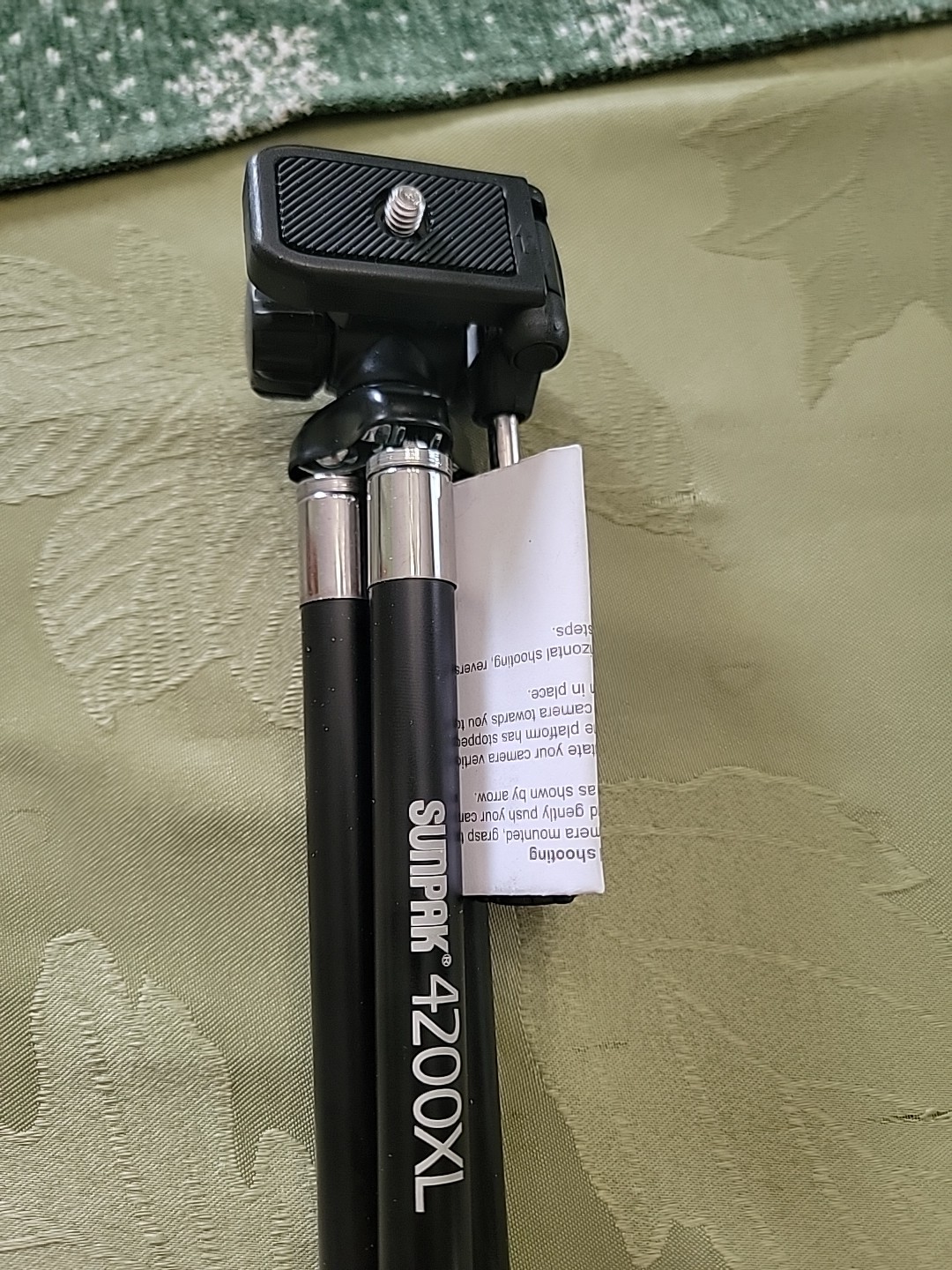 Sunpak PlatinumPlus 4200XL 42" Tripod