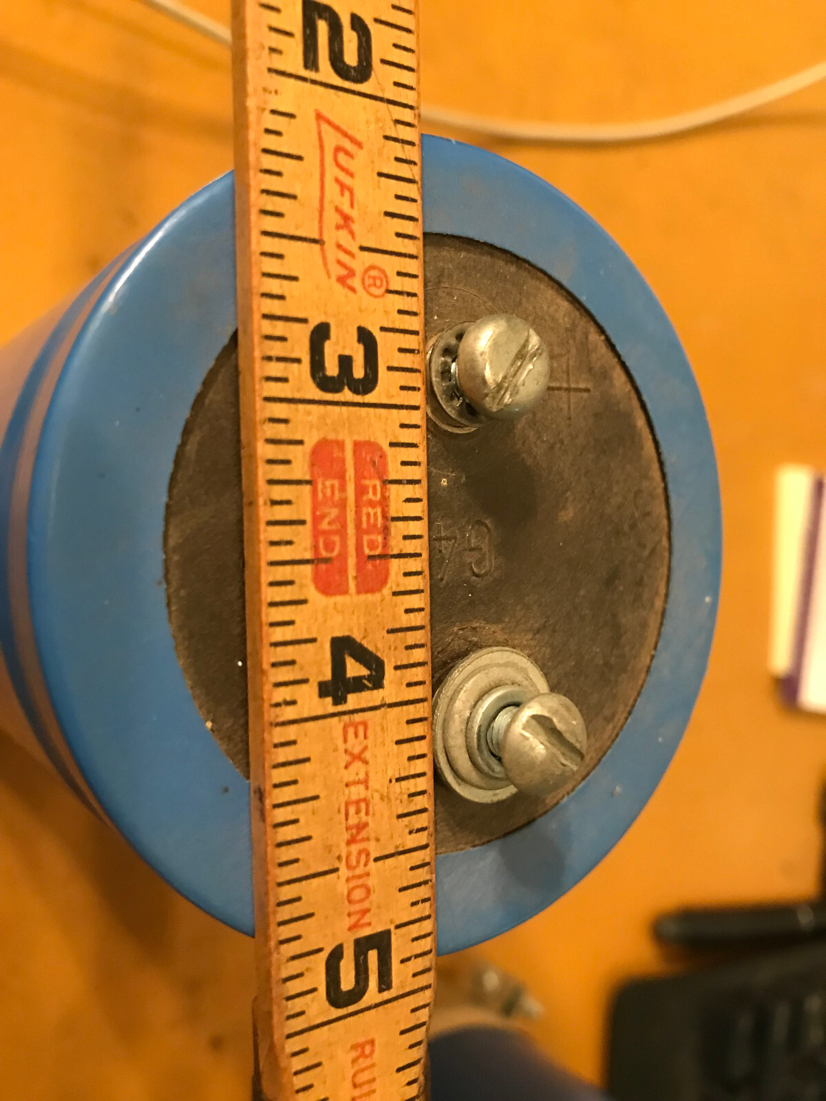 2 Sprague Powerlytic Capacitor, 2200uf 450 VDC