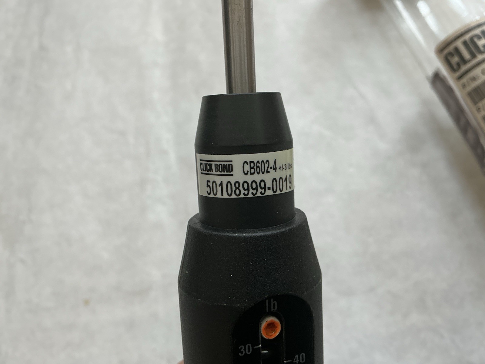 Click bond CB602-4 Nutplate Pushoff Strength Tester