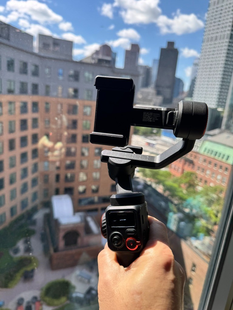 Hohem Steady M6 Smartphone Gimbal Stabilizer Tested Working w/ Case Tripod