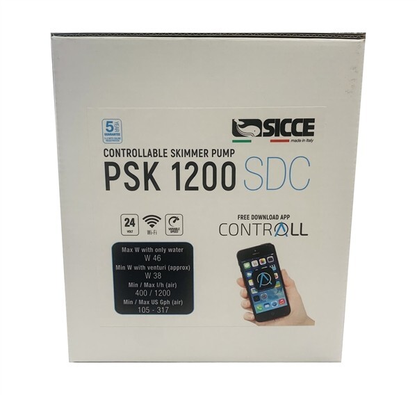 SICCE NEEDLEWHEEL PROTEIN SKIMMER CONTROLLABLE WATER PUMP PSK 1200 SDC  SIC780