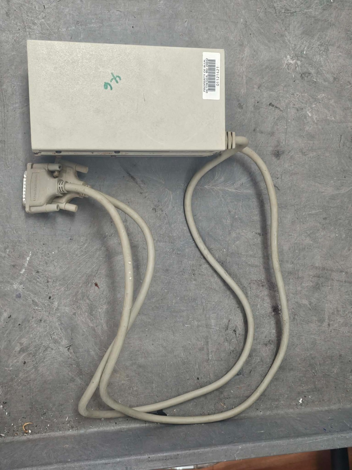 2x Lot - MicroSolutions 014350 Backpack Floppy Drive Parallel Port 1.44MB / 3.5"