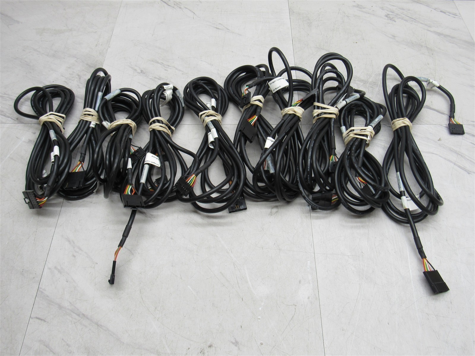 10 LOT - NCR 497-0510676 Tri Light lane Light I/O Board, NCR 7360MC1238