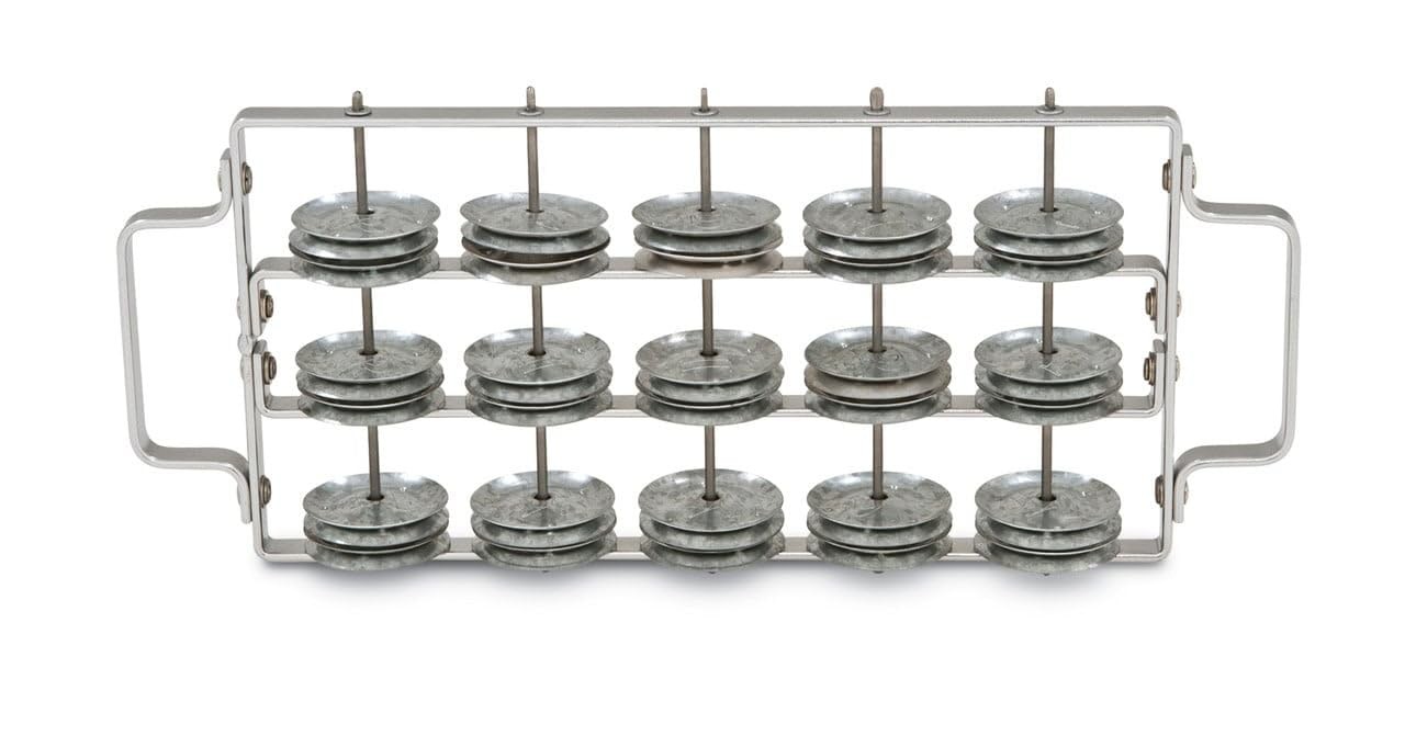 Latin Percussion LP3601 LP Brazilian Chocalhos, Small -inch, Silver