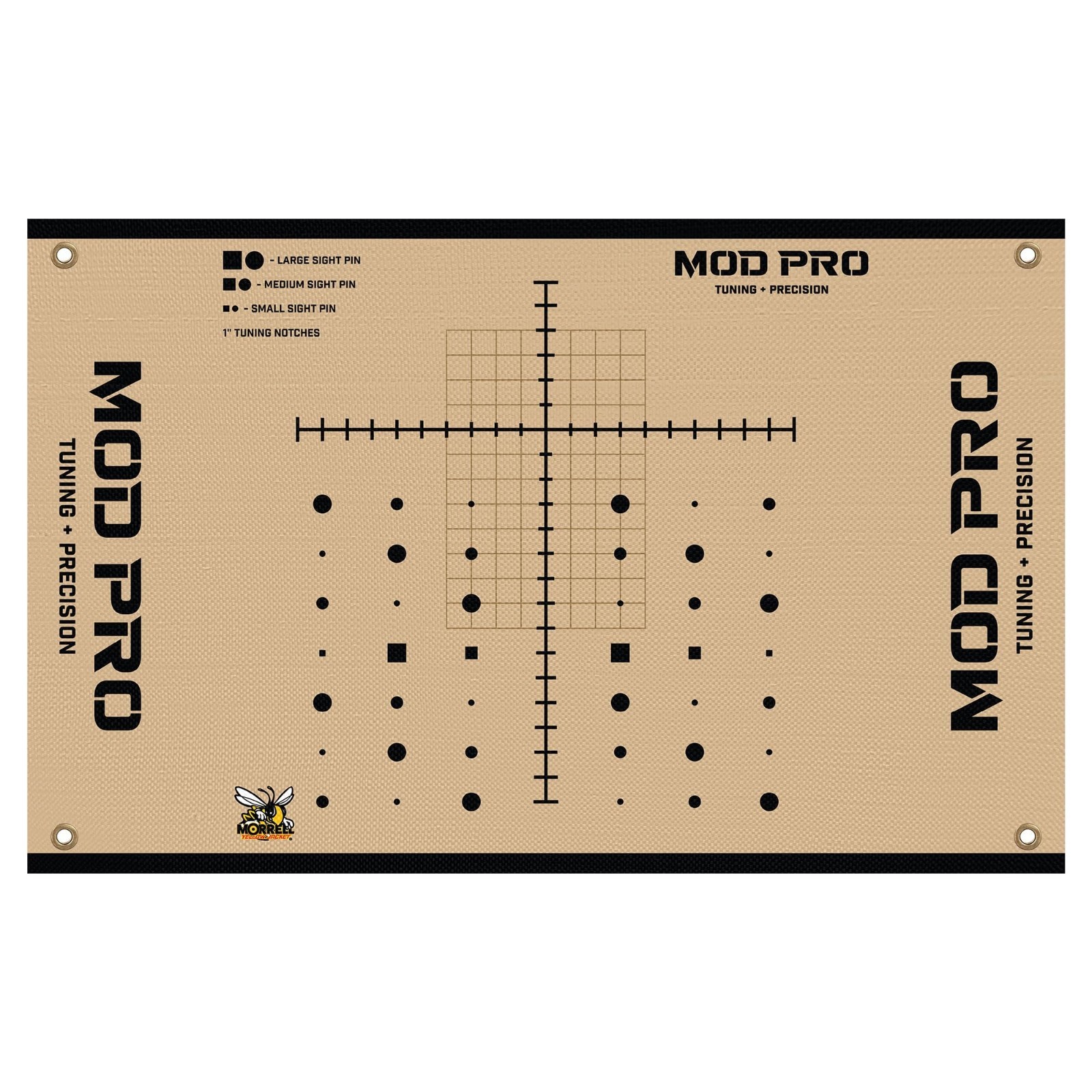 Polypropylene Target Face/Wrap for Compound & Traditional Bows - Yellow Jacket M
