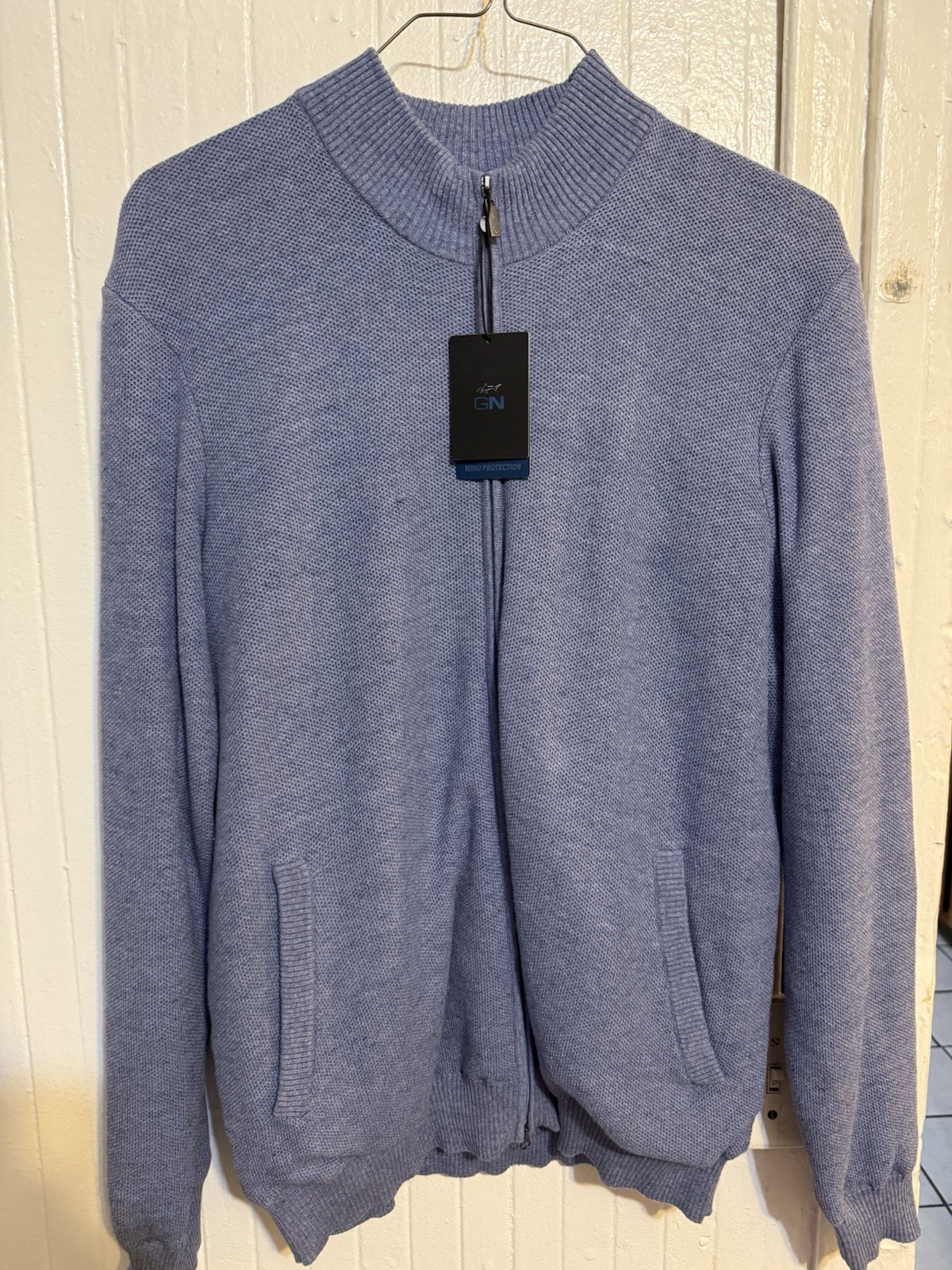 greg norman Zip Up Windbreaker Large