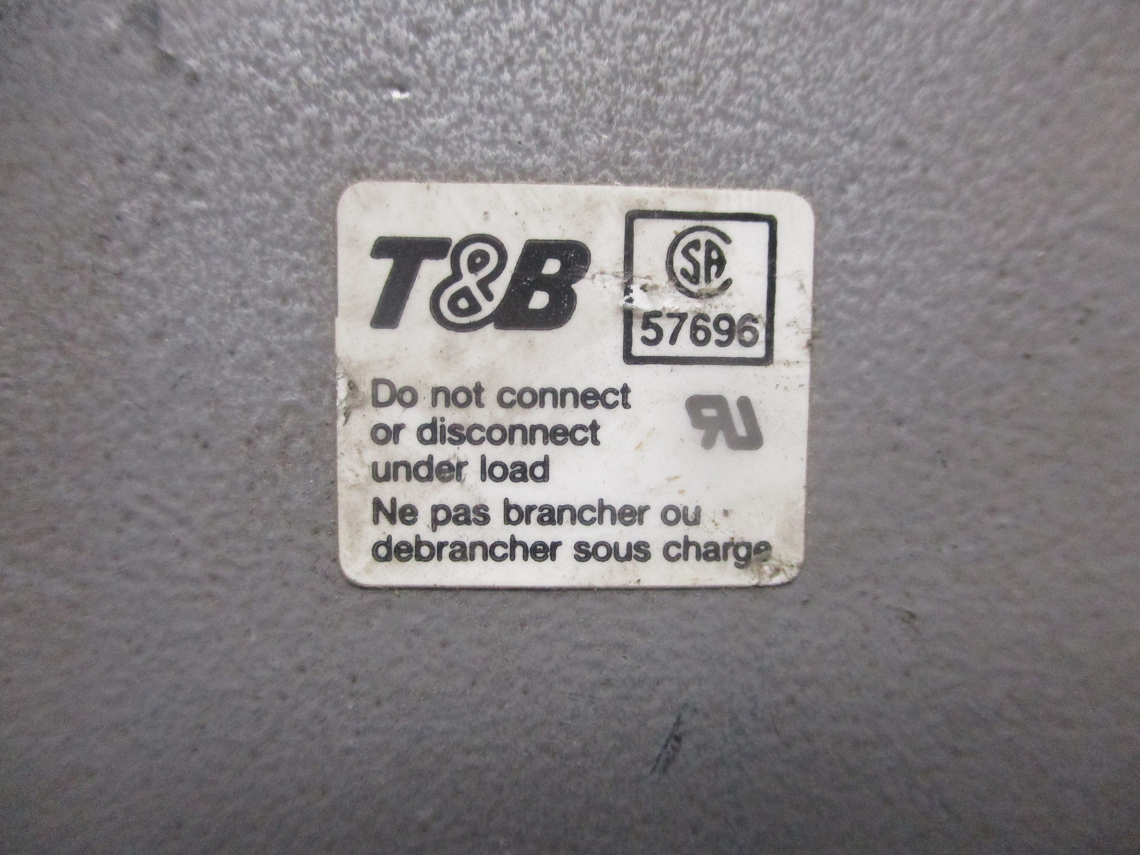 THOMAS & BETTS 57696 POST HOOD NSNP