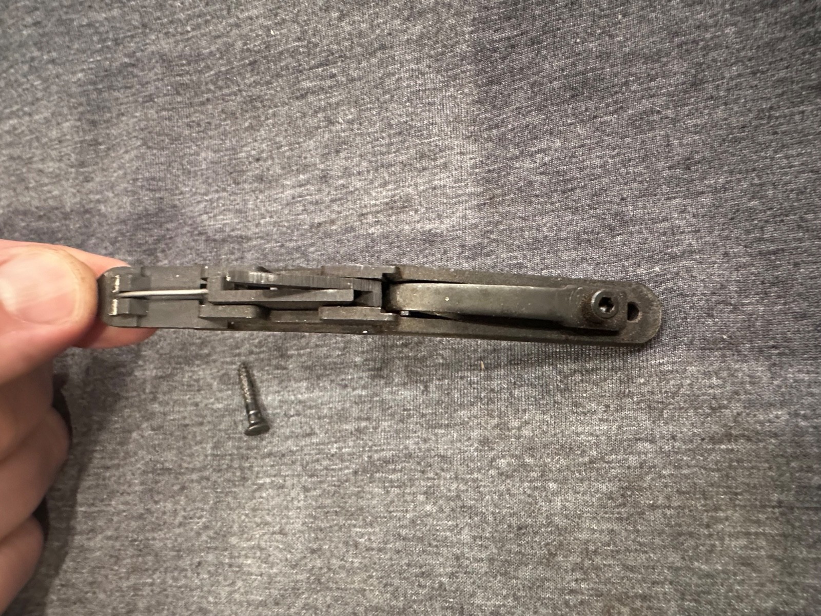 Thompson Center Hawken Muzzleloader Double Set Trigger Assembly
