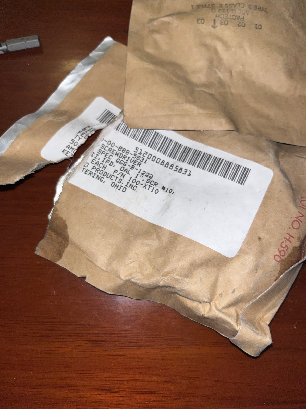 Ludlow Corp. bit screw driver made in USA