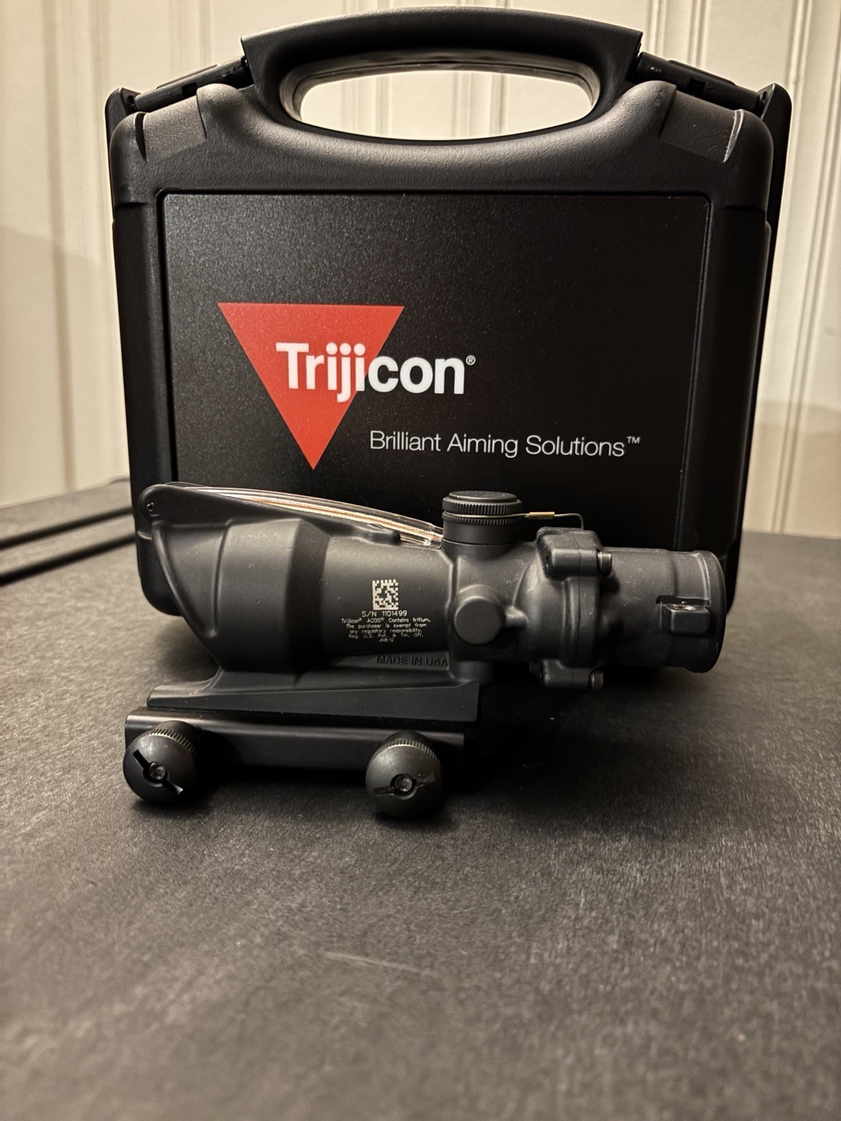 Trijicon ACOG 4x32 .223 BDC Red Chevron TA31F
