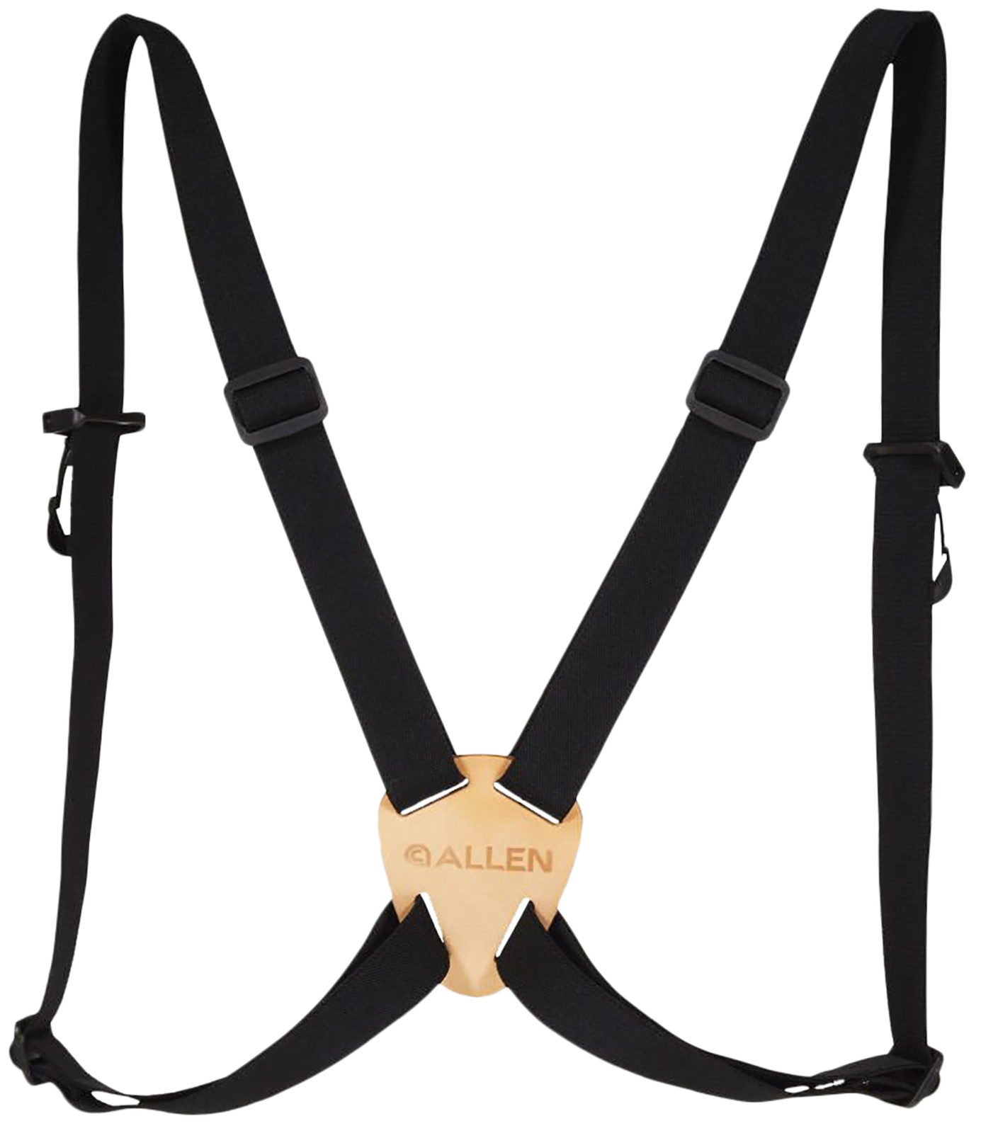 Allen 199 Deluxe Binocular Body Harness 1.25 in Adjustable Black