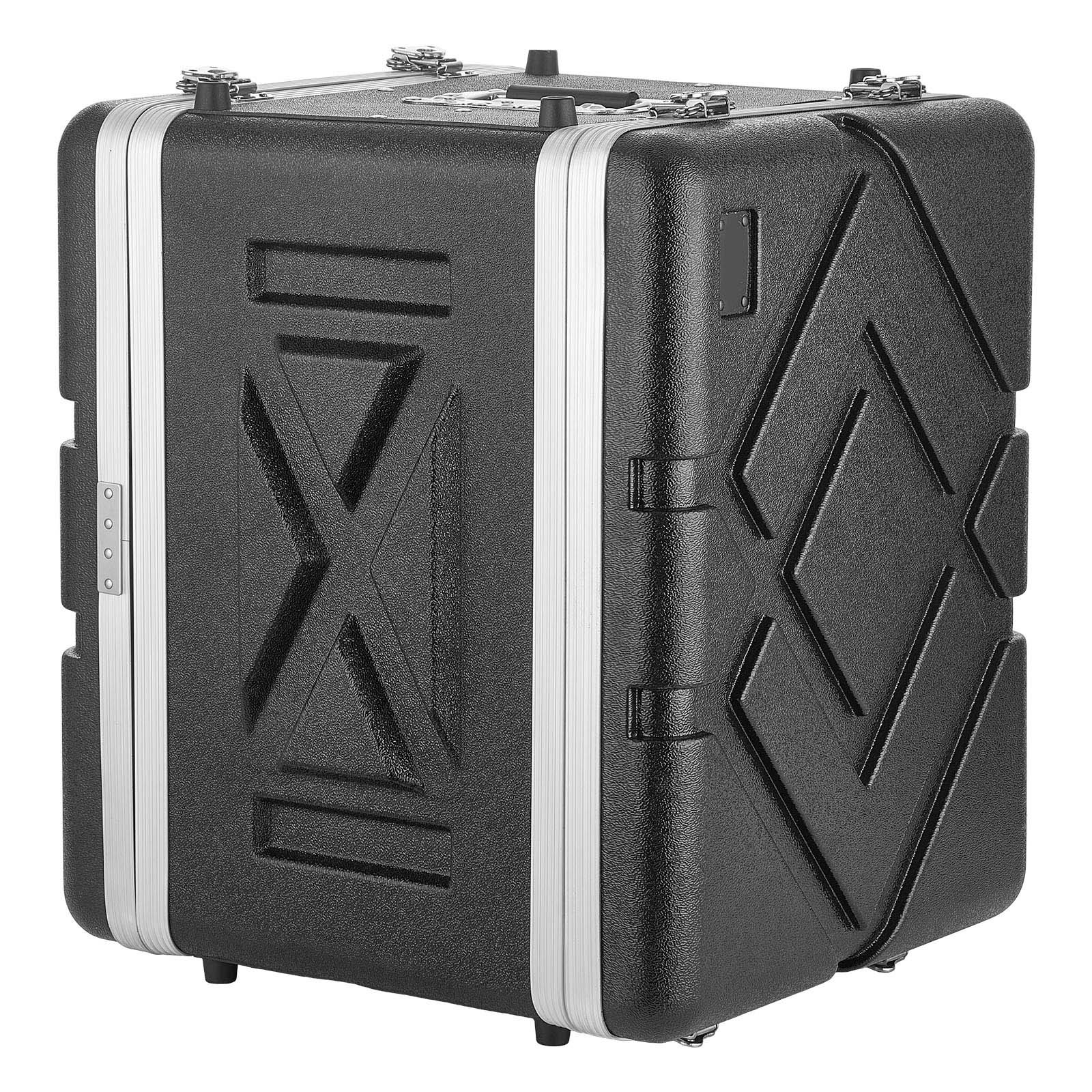 Uimoso 8U Rack Case Server Cabinet,12.2-In Depth Durable ABS with Secure Latches