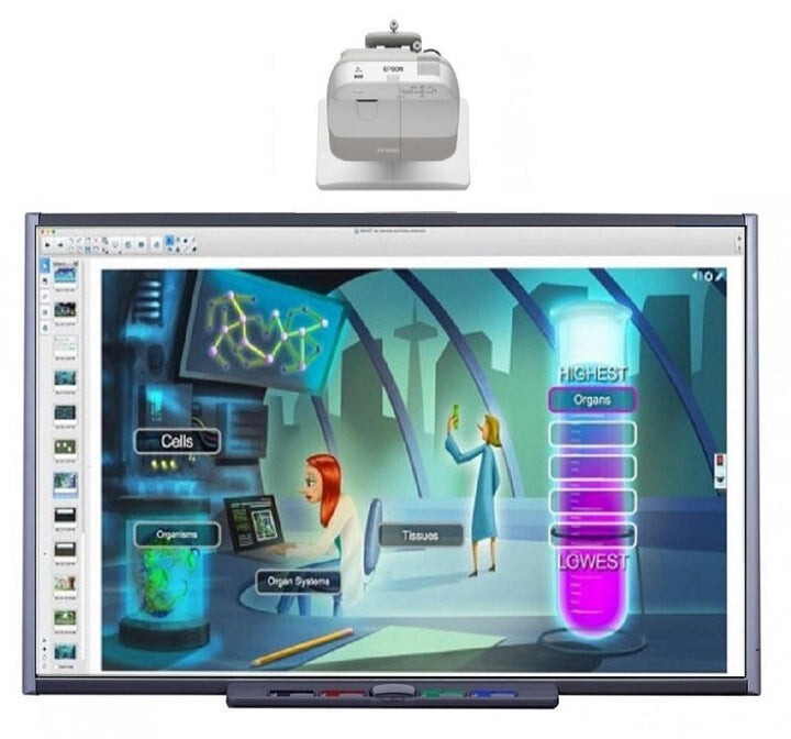 Smart Board_Interactive Whiteboard with Projector Combo for Classroom