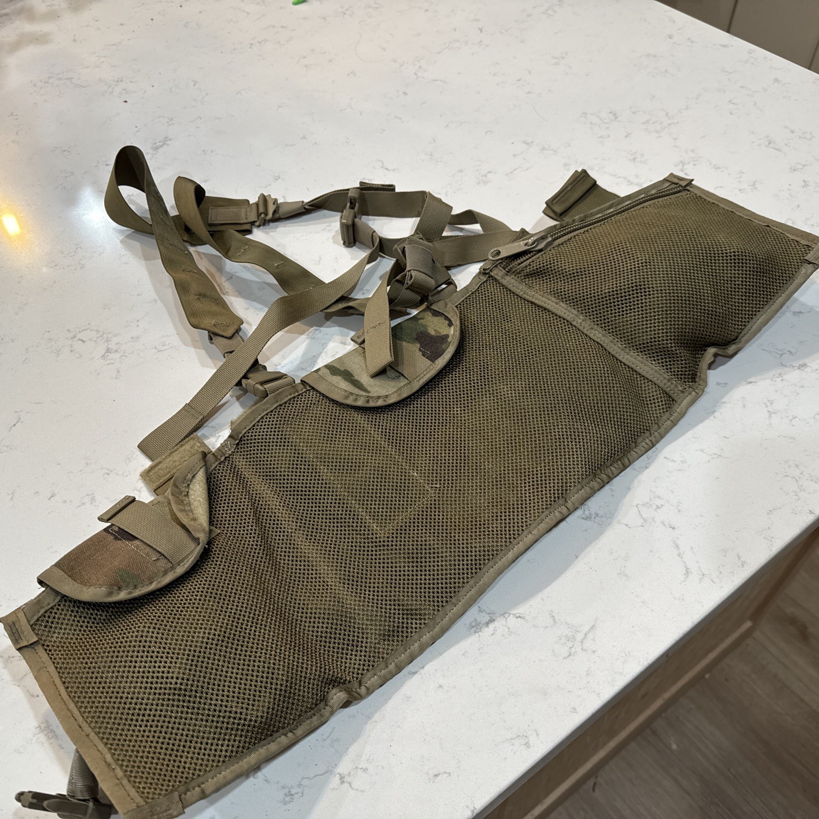 US Army Chest Rig With Attachments Multicam