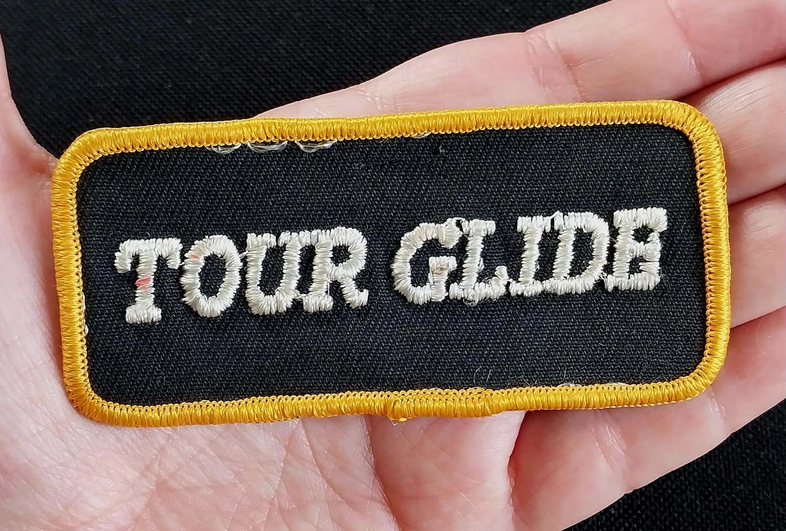 Vintage Authentic Original TOUR GLIDE Harley-Davidson Embroidered Biker Patch