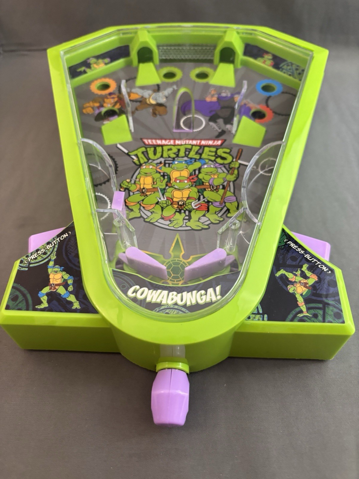 Teenage Mutant Ninja Turtles Table Top Desktop Pinball Nickelodeon TMNT 2022