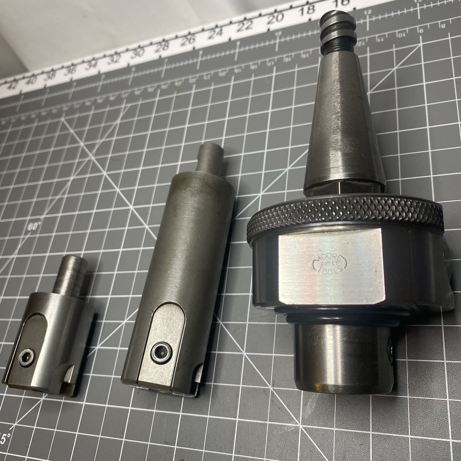 Moore Precision Jig Boring Head/Chuck Set w/ Case