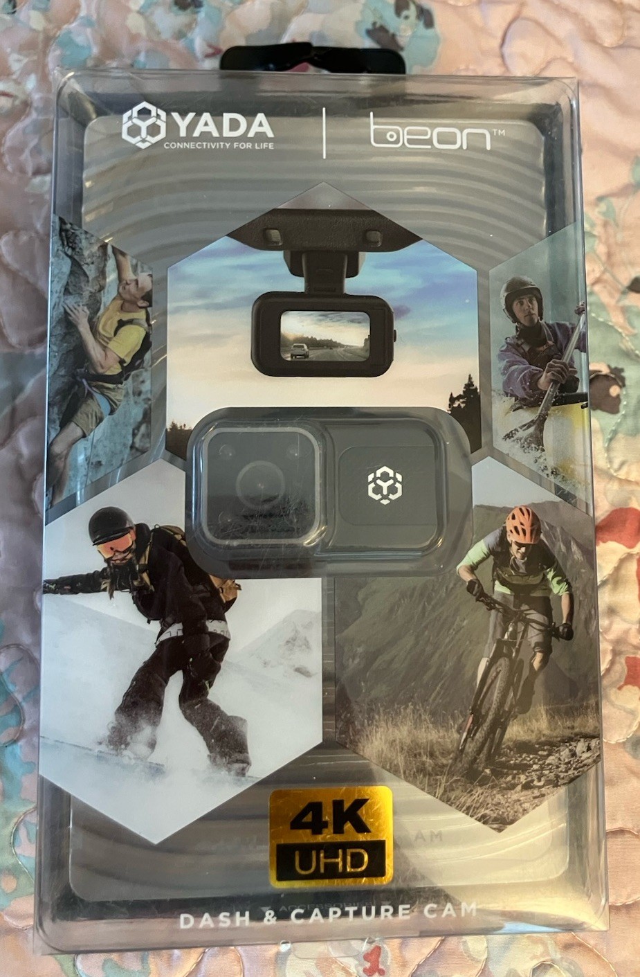 YADA Beon Capture Cam Mini Action & Dash Cam 4k UHD Brand-New