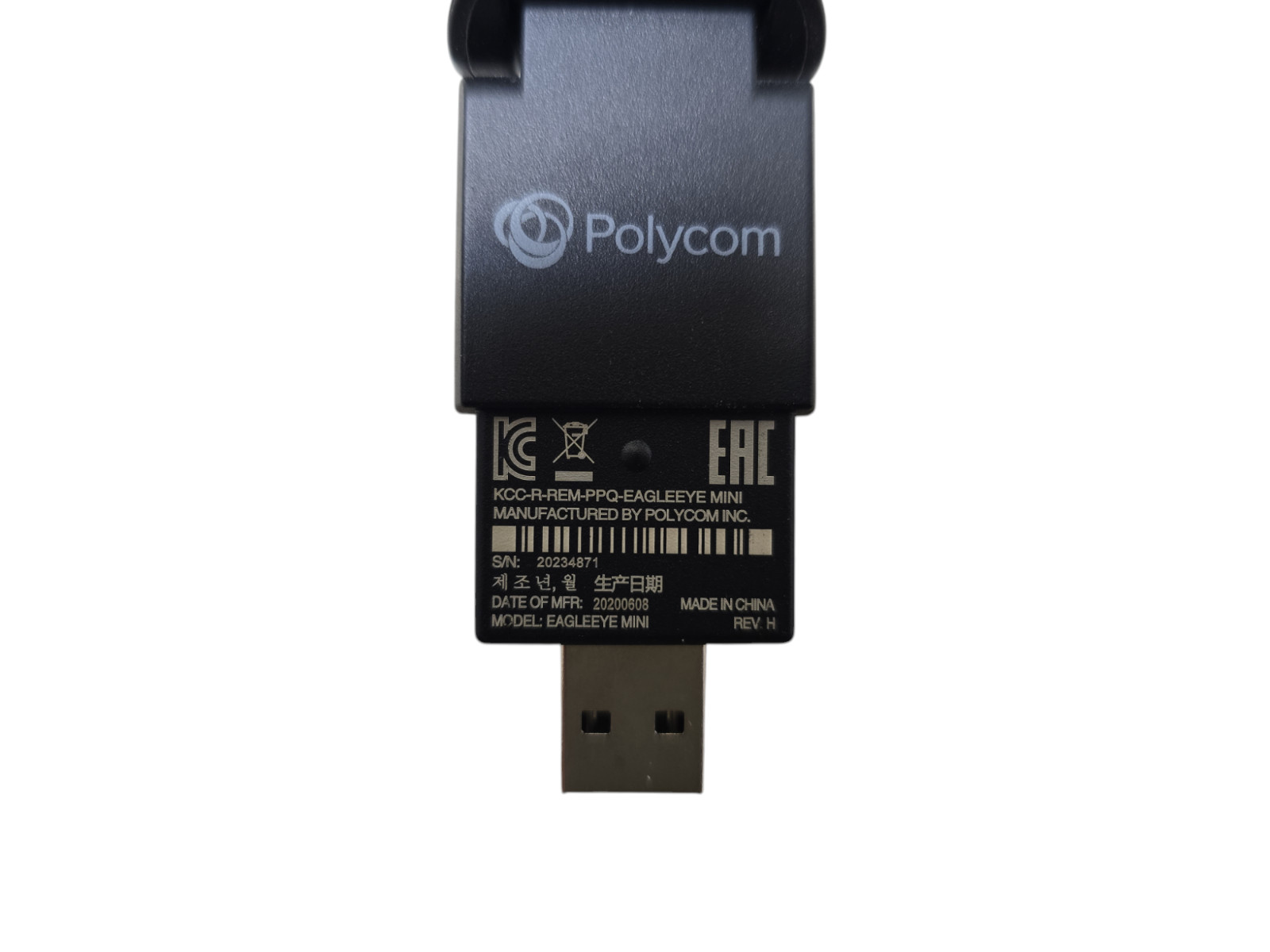 Polycom EagleEye Mini Conference USB Camera KCC-R-Rem-PPQ tested good