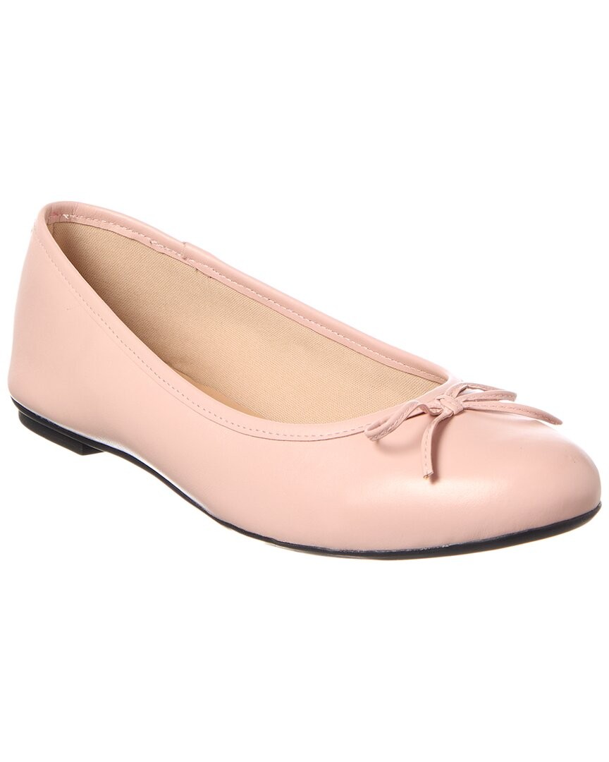 French Sole Emerald Leather Flat Women's