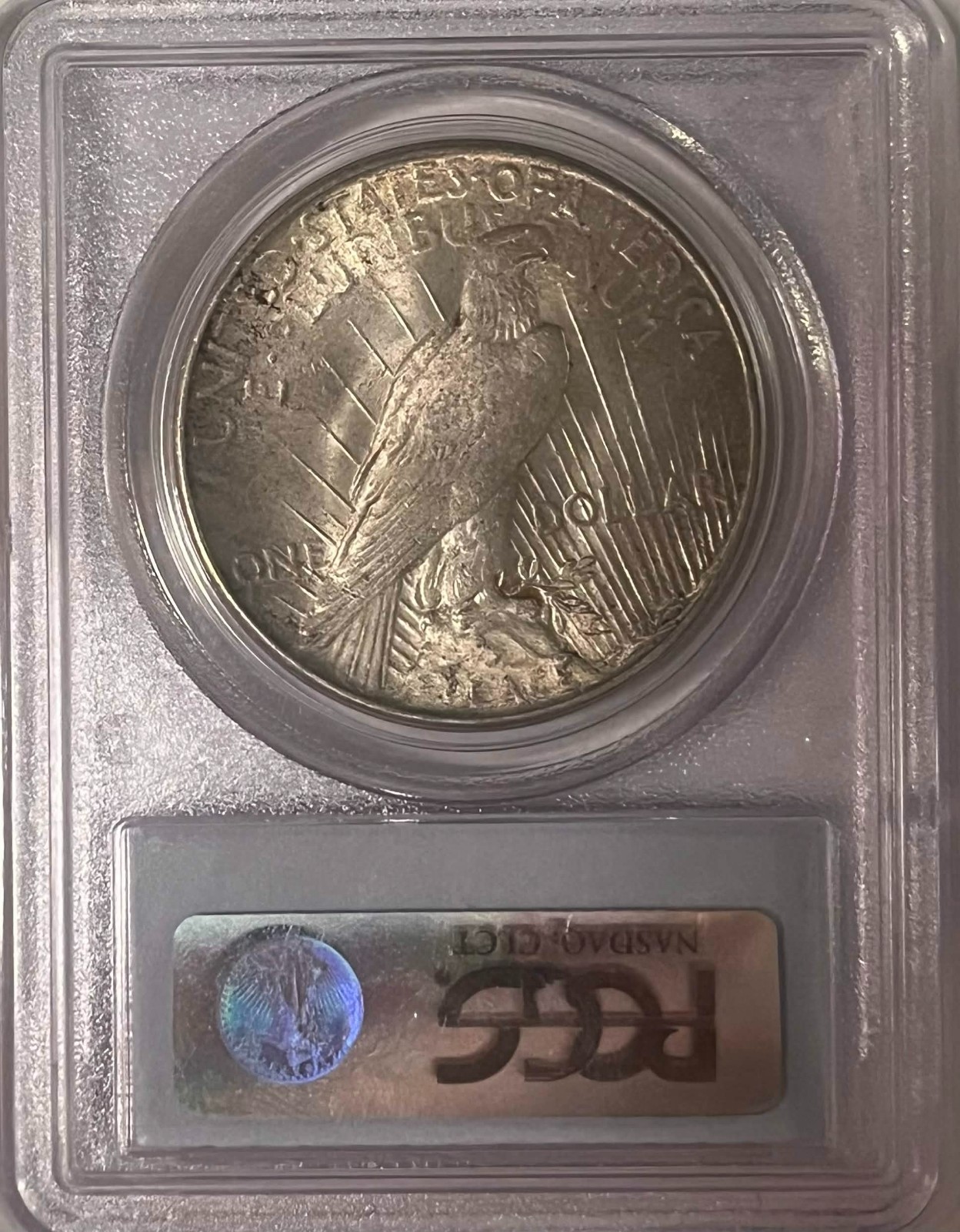 1935 Peace Dollar $1 Silver Coin PCGS MS62