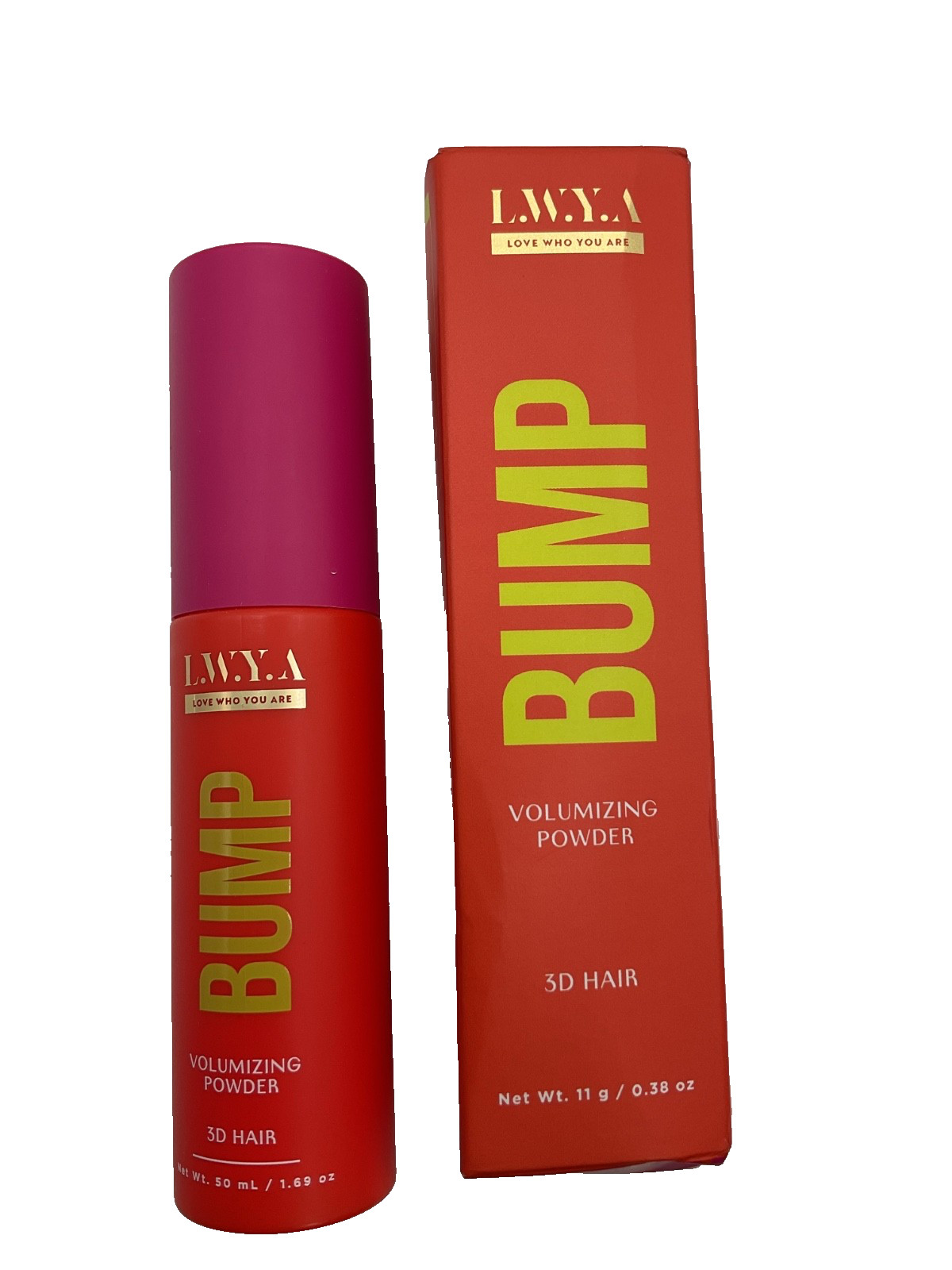 L.W.Y.A BUMP 3D Hair Volumizing Powder 11g /0.38 oz New in Box