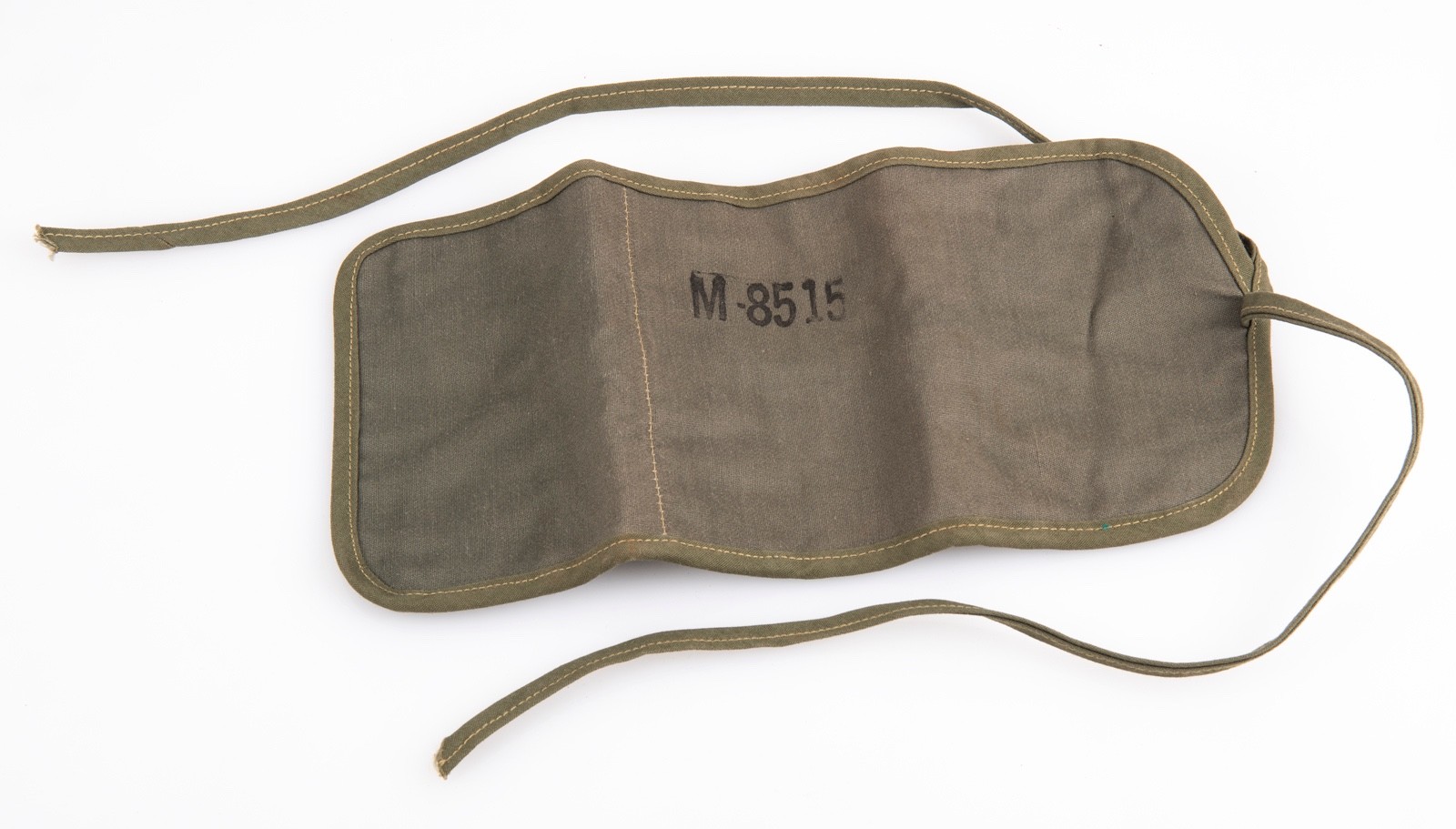 Vintage Canvas Military Surplus Army Pouch Marked M8515