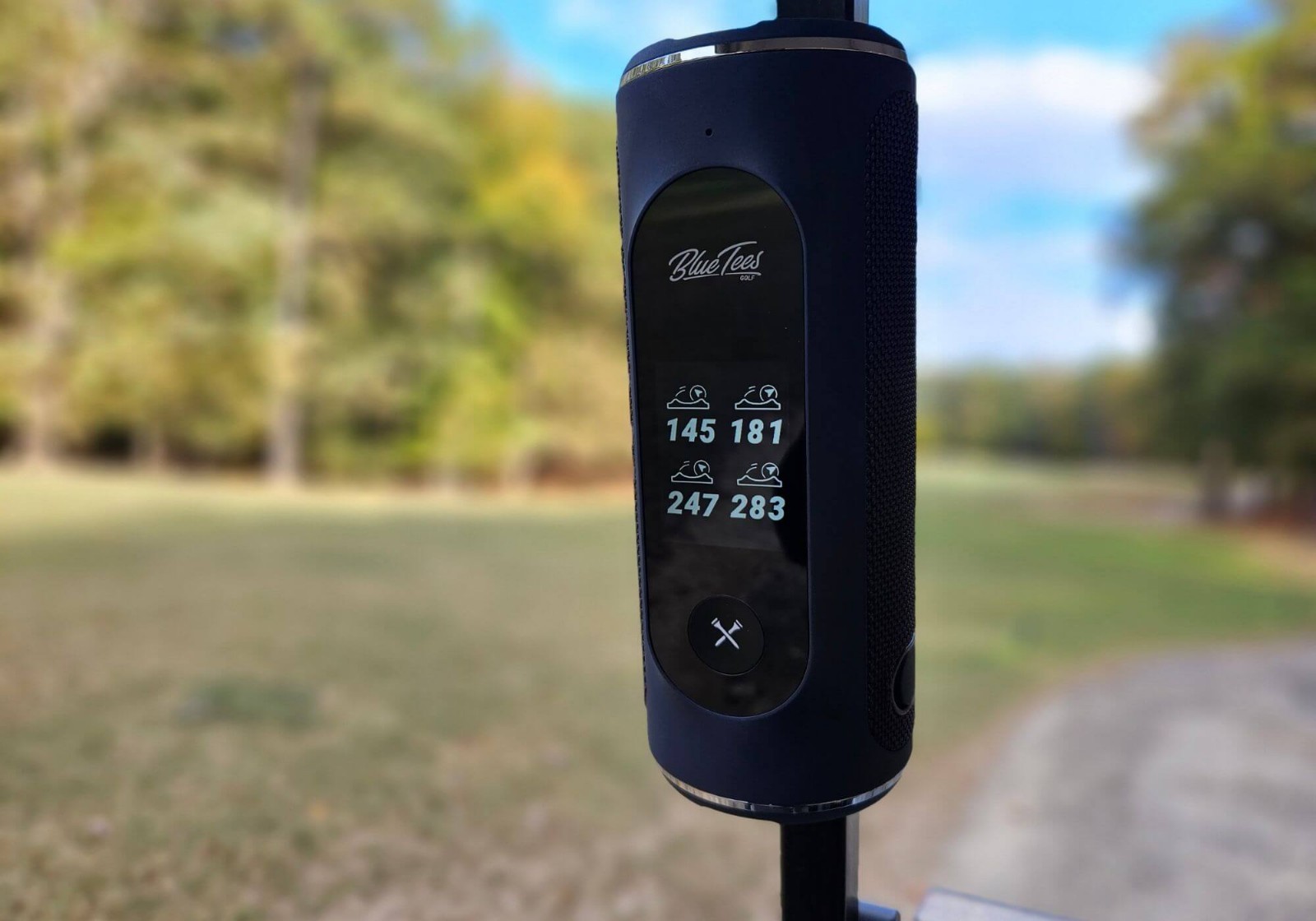 New Sealed Black Bluetees SK-GPS-TP-BK Golf Player + Wireless Bluetooth Speaker