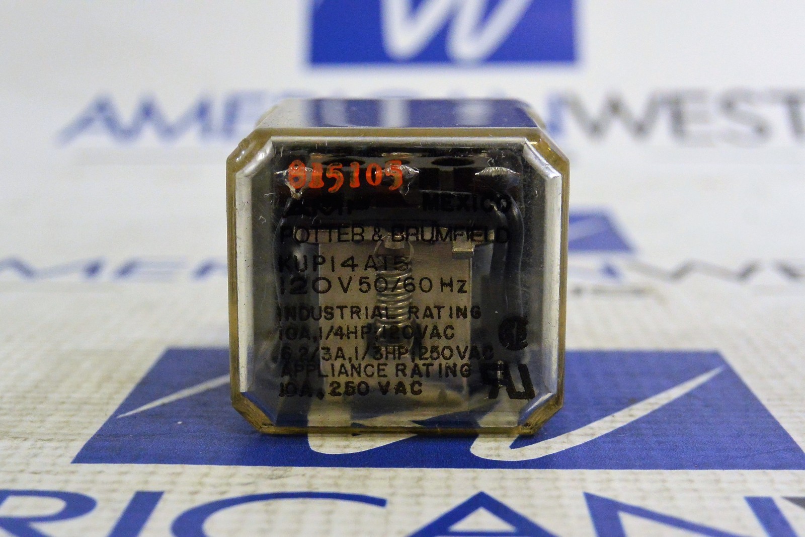 POTTER&BRUMFIELD KUP14AT5 RELAY 10 AMP 250VAC