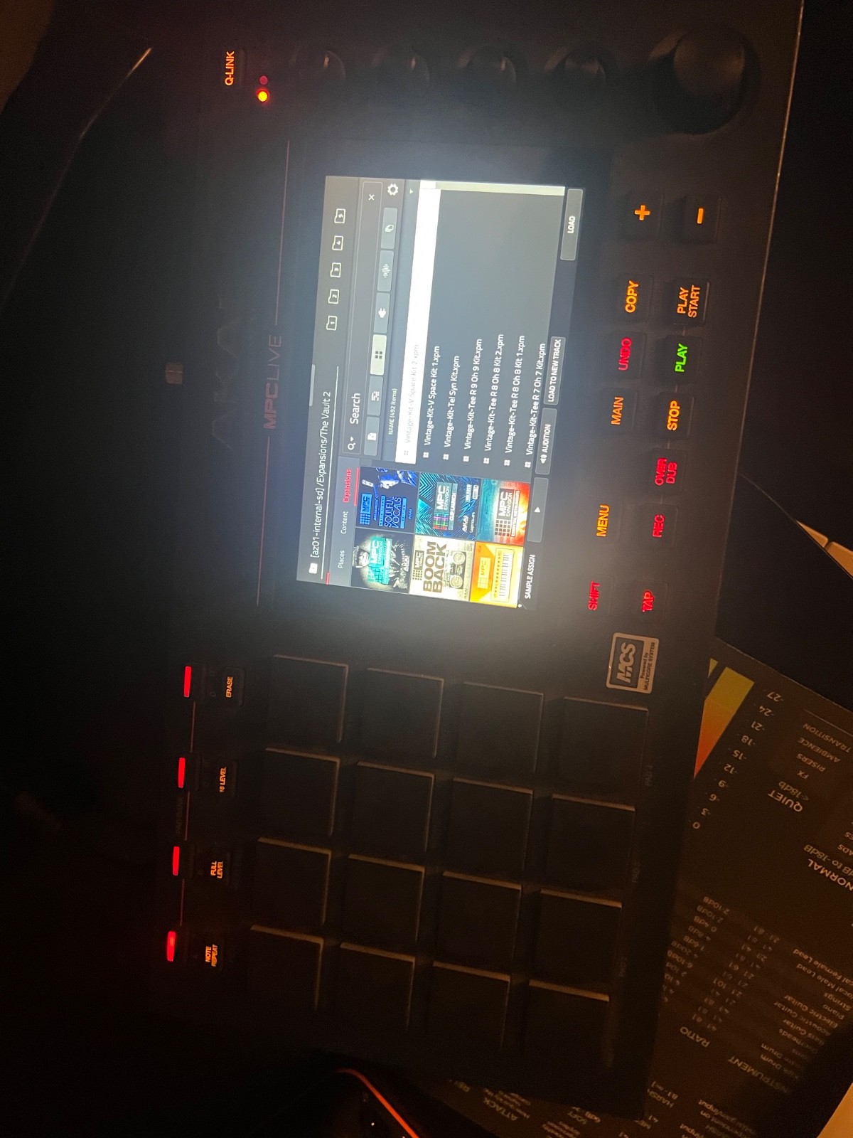 Akai MPC Live Portable Powerhouse w/ case