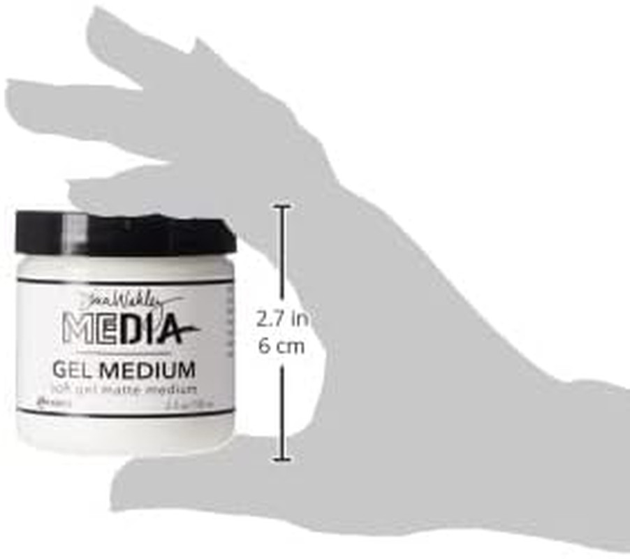 Media Gel Medium 4Oz Jar, Matte Finish