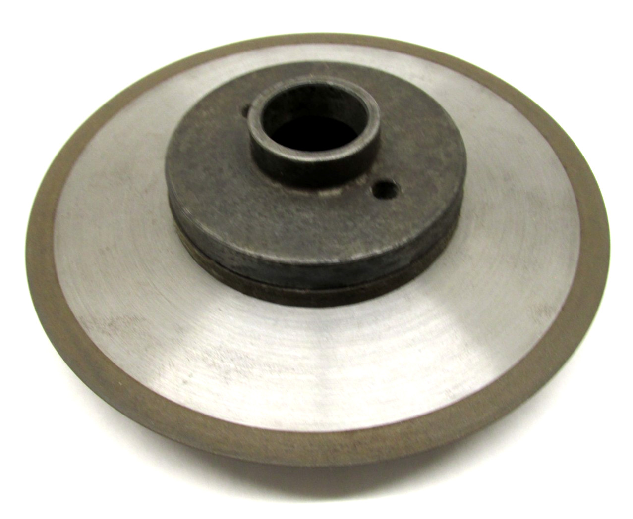 6'' x 3/64'' x 1/4'' DIAMOND WHEEL w/ 3" WHEEL HUB ADAPTER FOR BROWN & SHARPE