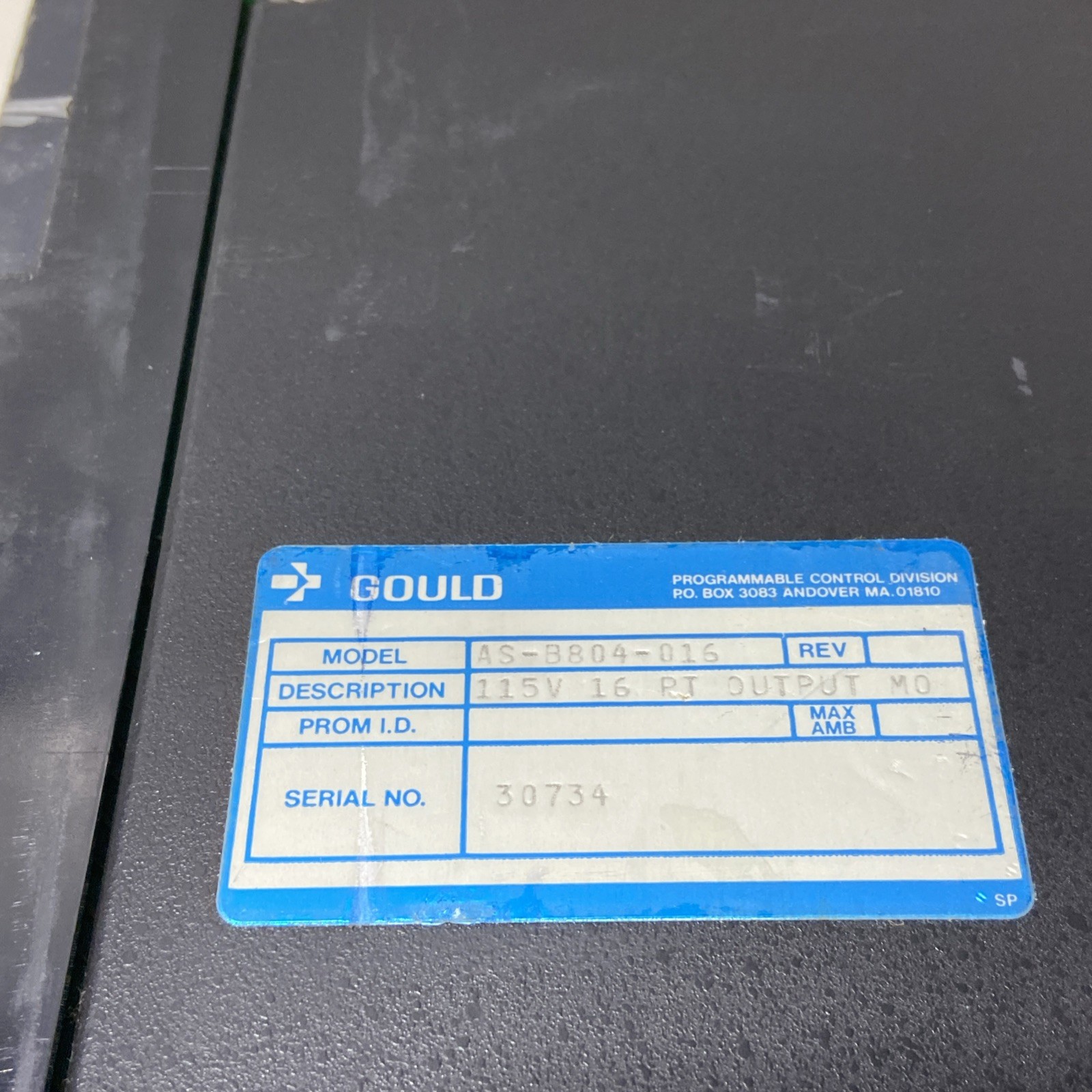 Gould AS-B804-016 Output Module