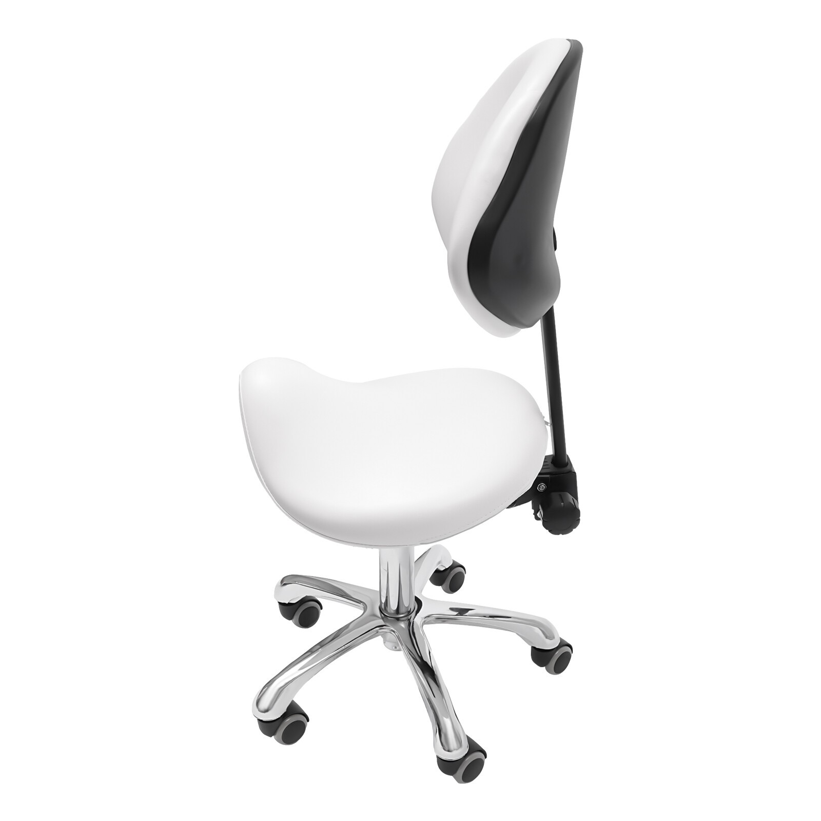 Ergolution Ergonomic Saddle Stool W/ Backrest -Work Stool,Office Stool-Seat