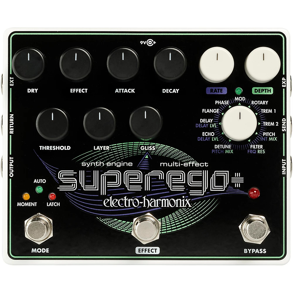 ElectroHarmonix Superego+ Synth Effects Pedal
